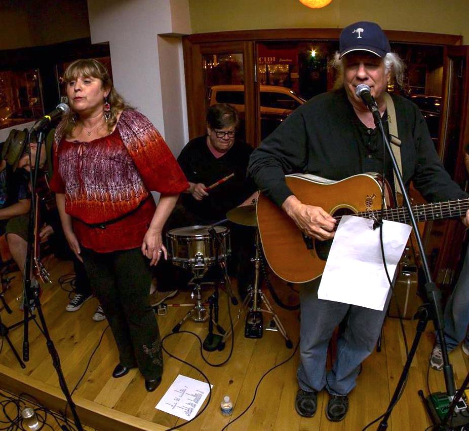 Butch and Teri harmonizing